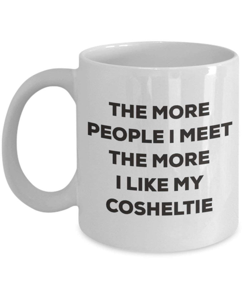 The more people I meet the more I like my Cosheltie Mug